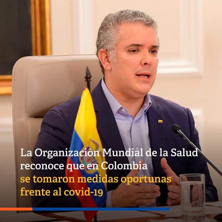 Duvermosquera's tweet photo. Absoluto respaldo a la decisión del Presidente de la República Iván Duque de ampliar hasta el 11 de Mayo la  cuarentena preventiva obligatoria.

Aquí debemos cuidarnos entre todos y obedecer cada una de las medidas que han tomado los mandatarios por el bienestar de todos

#Duver https://t.co/HrXnWUKJGn