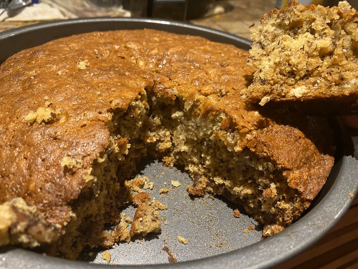 Made some banana nut bread