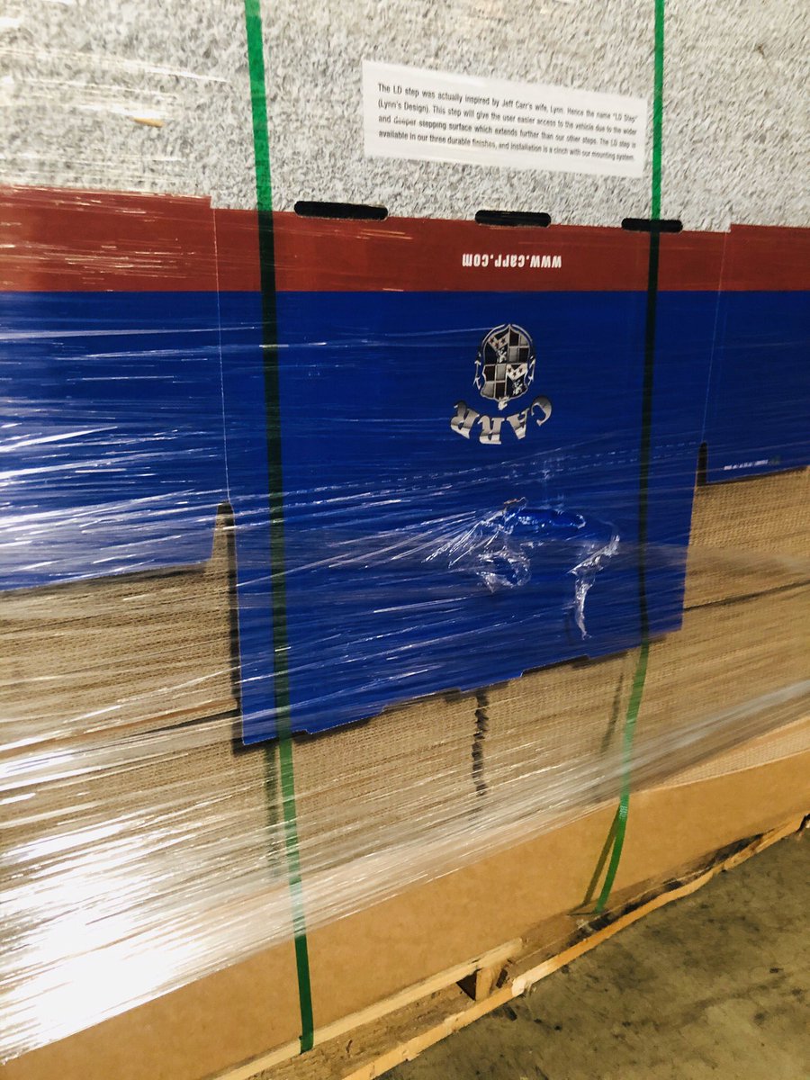 WarrenPackaging's tweet image. Auto parts are kind of our jam too. Have you ever seen side steps come in such a pretty box?!
•
•
#auto #autoparts #trucks #sidestep #liftedtrucks #truck