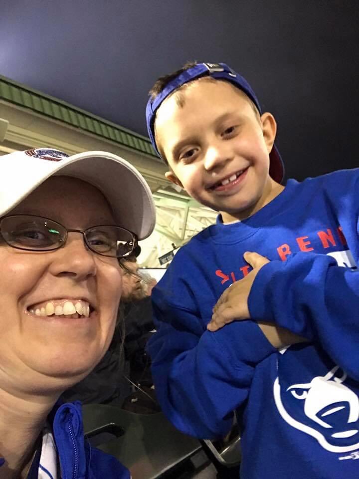 Liz_Woodcox's tweet photo. This @Cubs @SBCubs fan turned 11 today. #CubFanForLife #CubFanSinceBirth. @javy23baez @ARizzo44 https://t.co/WvXyCwBWBu