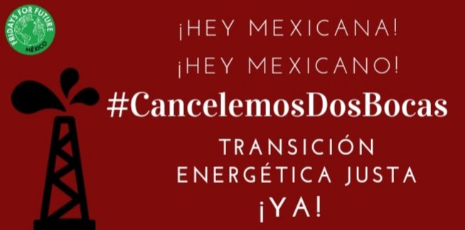 fffmex's tweet photo. #CancelemosDosBocas #EnergiasLimpias #TransicionEnergetica https://t.co/NEUsPx8cVi