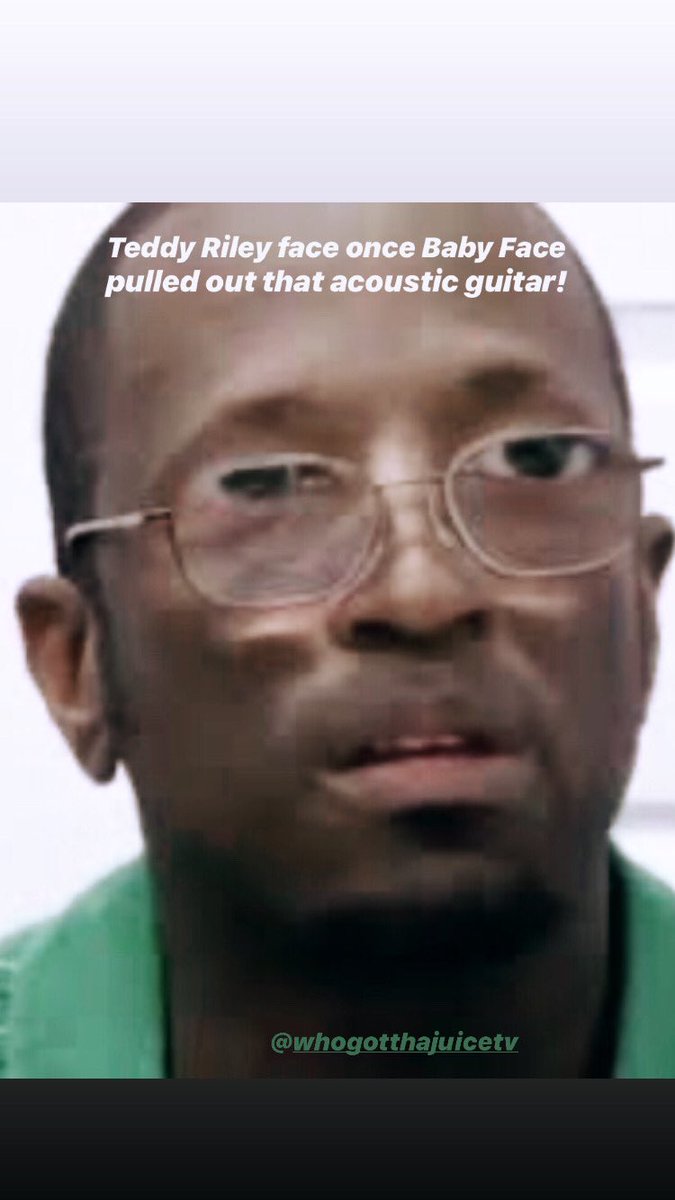 whogotthajuice_'s tweet image. Teddy Riley’s face after Baby Face pulled out the acoustic guitar!!
#Verzuz #TeddyRileyVsBabyFace