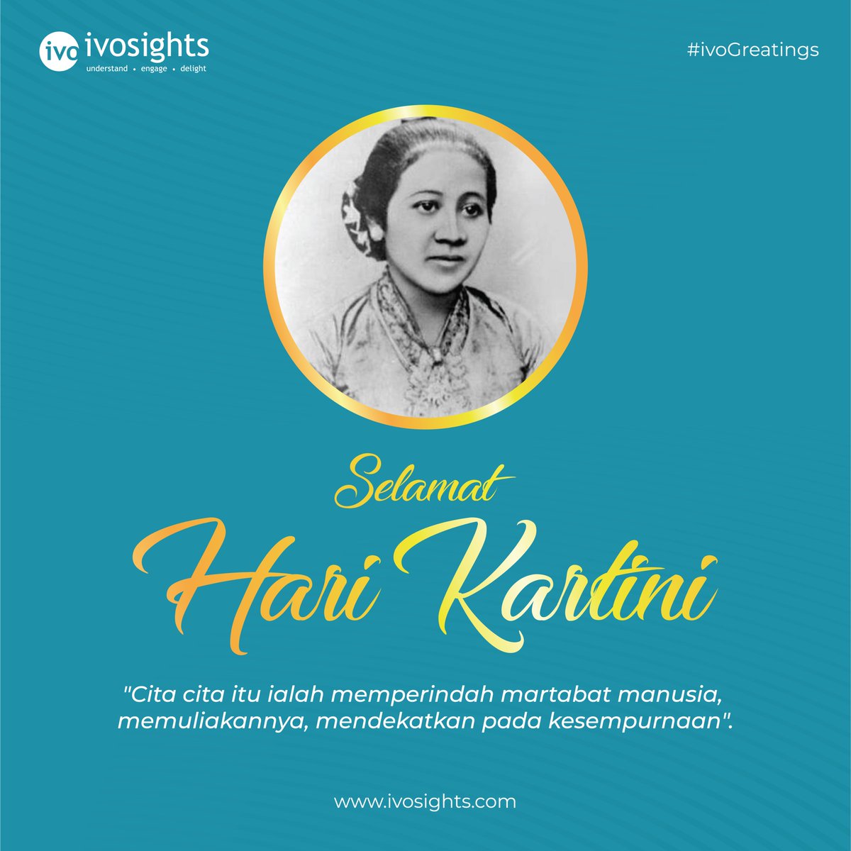 ivosights's tweet photo. Selamat hari Kartini Ivofams. Habis gelap terpitalah terang kata belia u, sesungguhnya dibalik kesusahan pasti ada kemudahan. Jadi tetap semangat Ivofams badai pasti berlalu ✊ 💪. 

#ivosights
#ivosightsupdate
#ivogreetings
#lifeativosights https://t.co/i4uLG878Wx