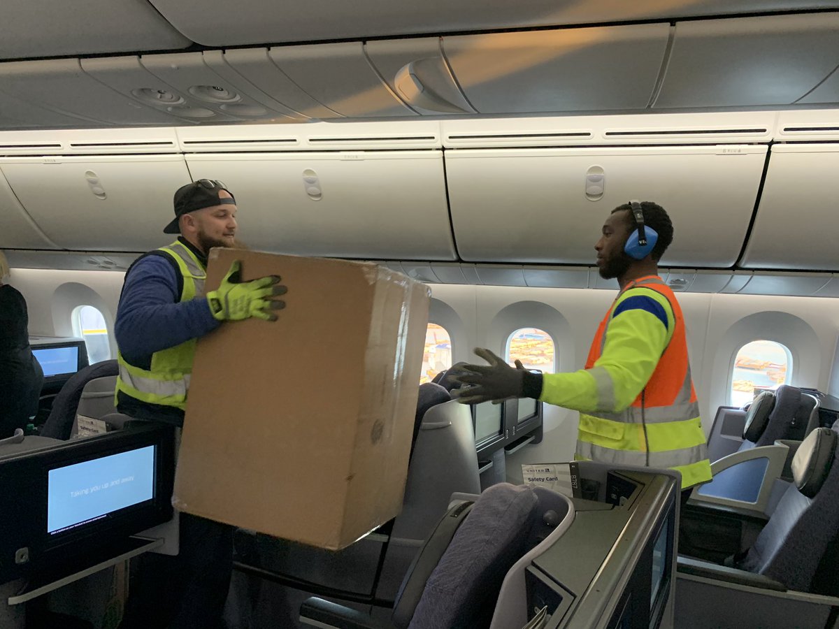 amypratt1110's tweet photo. CSI, AO, NOC &amp; Cargo @weareunited  teams working relentlessly to make movement of critical cargo &amp; PPE in our aircraft cabins a reality! Proud to be on the way to LHR with this great team who is making it happen! @david_a_overall @Aaron_McMillan @GrewalMandee @Tobyatunited https://t.co/ADaa1JFZHP