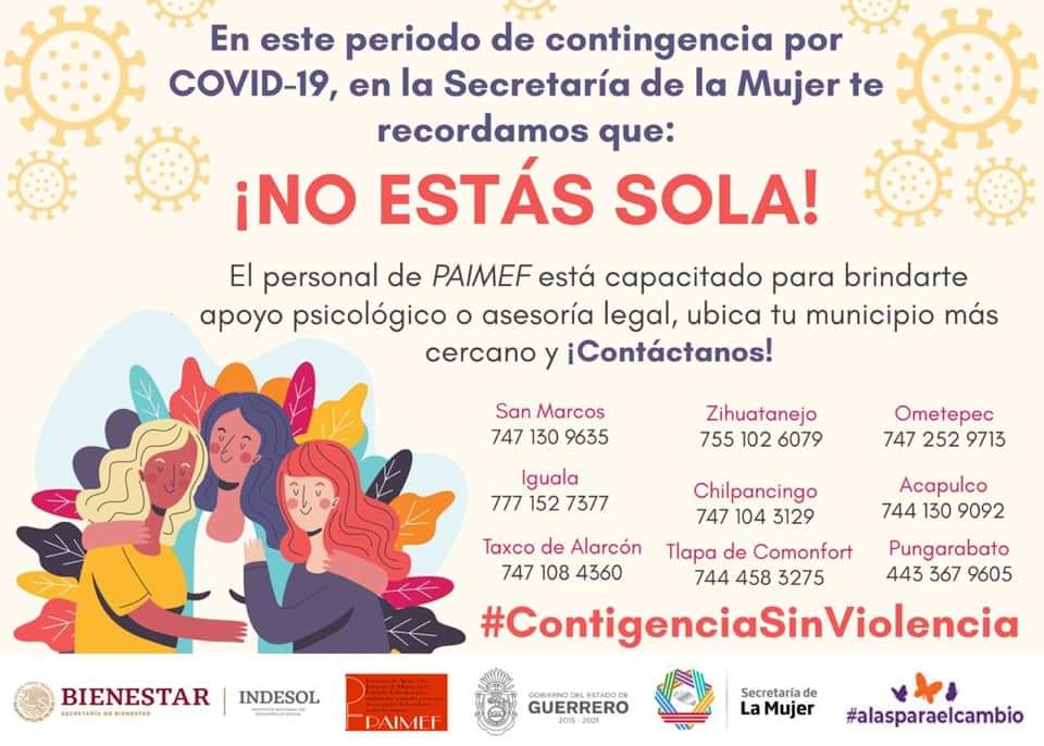 GuerreroInform1's tweet photo. Intensifica @Gob_Guerrero a través de @SemujerGro acciones de atención psicológica y jurídica a mujeres.
https://t.co/MIS5TJplgb https://t.co/2IOsiecSmK