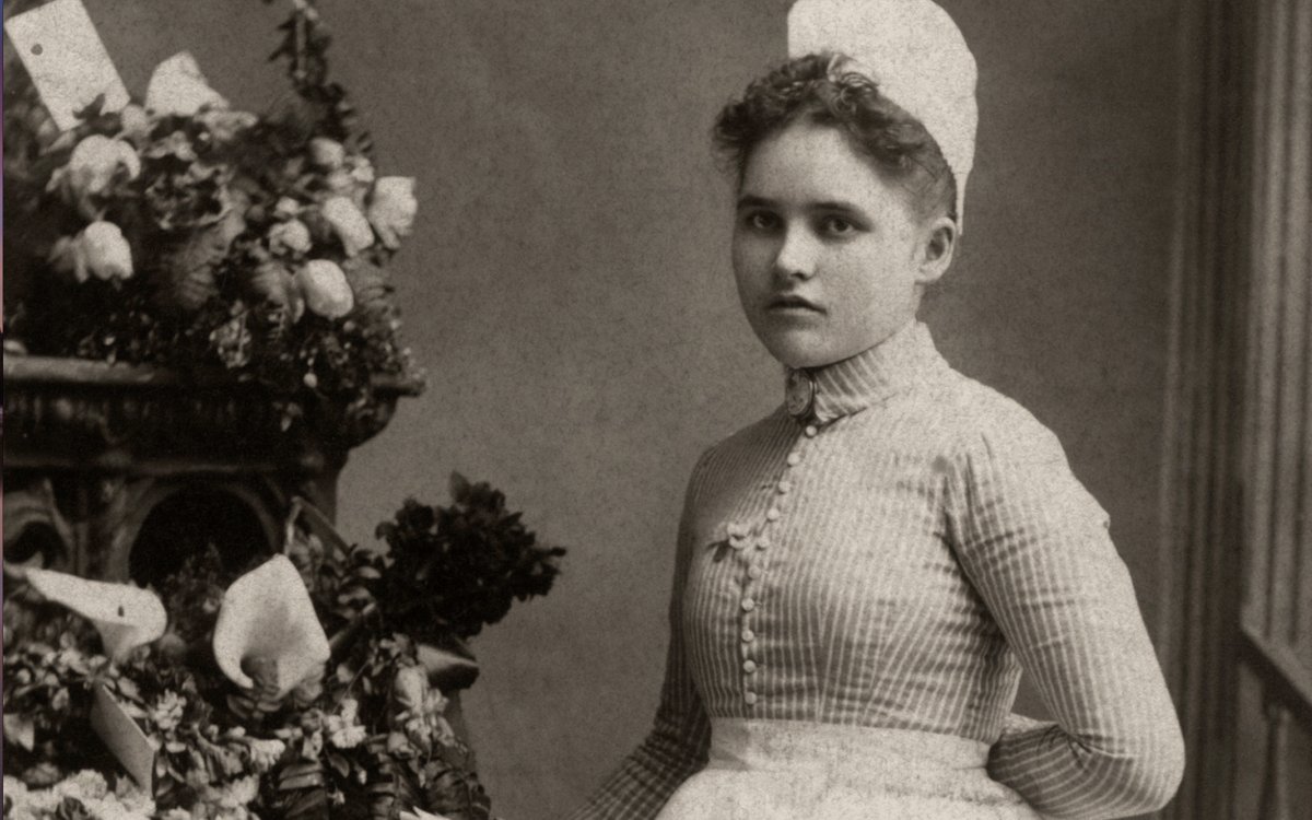 55. Mrs. Charlie changed peoples' thinking about a hospital. Rather than being a place to go and die, people began to think of the hospital as a place to get well. She taught the sisters how to care for patients.