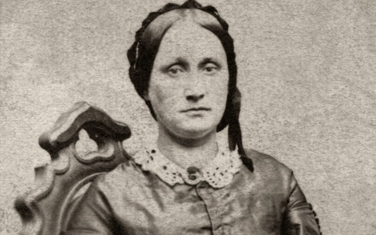 56. Louise Abigail Wright (1825-1915) married the elder Doctor Mayo. "Louise assisted him at surgeries, treated injuries, and counseled patients who showed up when her husband was away. She also taught her sons Will and Charlie botany and..."
