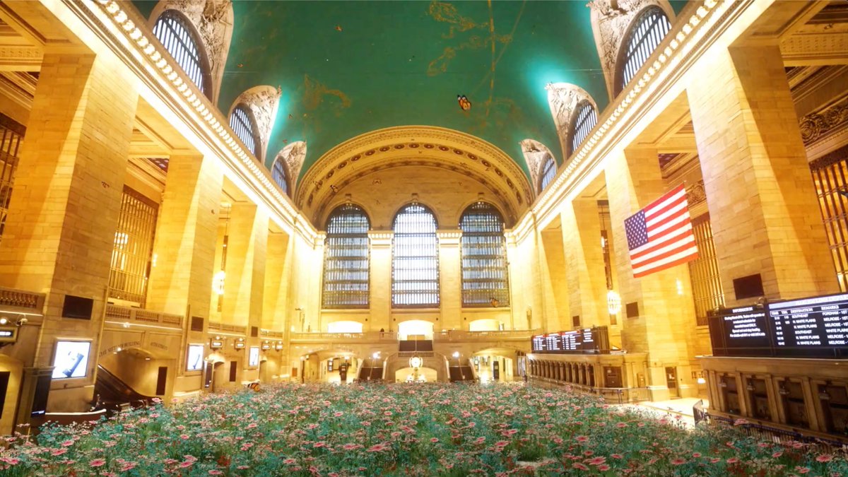 If there's one knock, it's that we shouldn't turn Grand Central, my favorite building (and not just b/c I worked on the tracks at the  @mta), into a park. It doesn't need to be reclaimed; it serves 750k ppl/day. Thanks again for the unofficial Culdesac promo video, Tiesto.