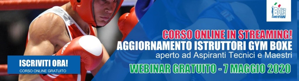 BoxeCompetition's tweet photo. Corso FPI – Online: Aggiornamento per Istruttori di Gym Boxe Aspiranti, Tecnici e Maestri (7 Maggio 2020)) https://t.co/daseZyrvoj https://t.co/jQ1863P2go