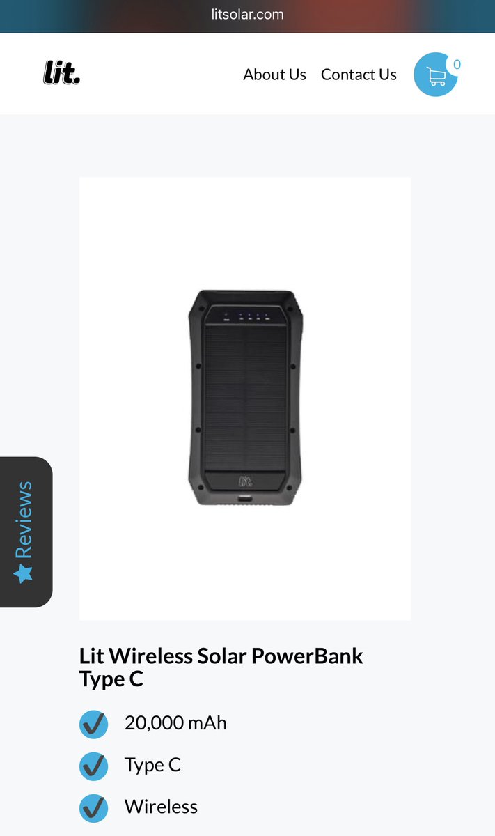 I was seeing ads everywhere for the Lit solar power bank and ordered one. I know things are crazy right now but It’s been weeks and I can’t get a response. Should have checked BBB first. Don’t get burned like ol’ JD did. 😠👎 #ScamAlert