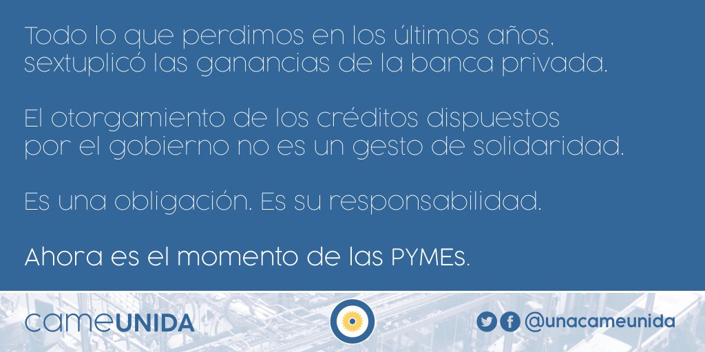 FrentePyme's tweet photo. https://t.co/IfAK4xrfUe