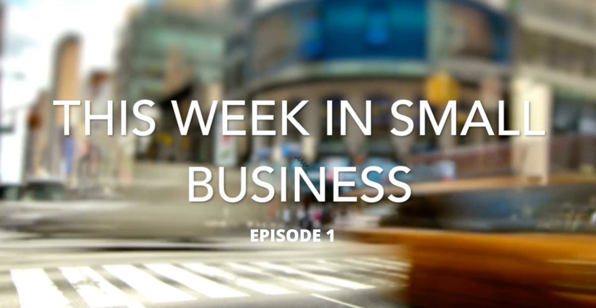 eimendel's tweet photo. The first edition of "This Week In Small Business" https://t.co/DyMLGbyi7i #SmallBusiness https://t.co/OJpcbmdhag