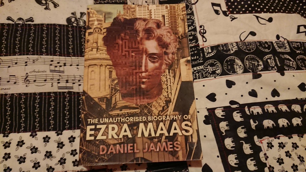 THE UNAUTHORISED BIOGRAPHY OF EZRA MAAS by Daniel James ( @danjameswriter)  #HannahsBookshelf