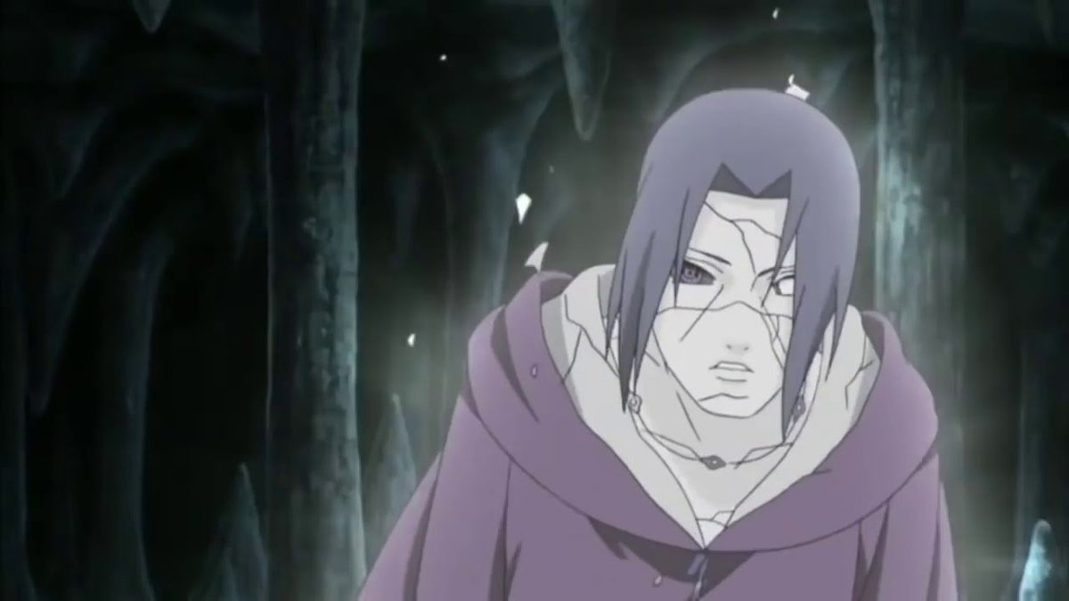 Itachi UchihaItachi unlike his brother has amaterasu in the right and Tsukuyomi in his left. Also unlike his brother Itachi cannot control his flames signifying he couldnt control his path instead he was forced with difficult decisions along the way. Sadly Itachi wanted..