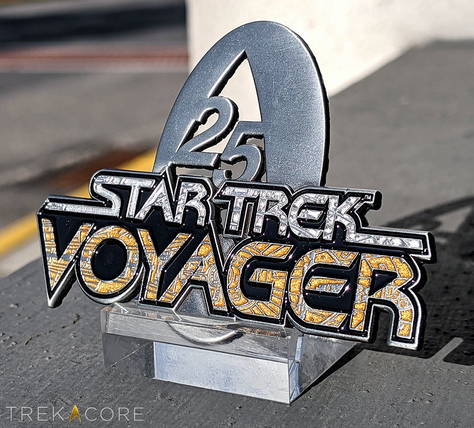 USA Mailed Star Trek STPAT-V2 Voyager  3" Logo w Ship Patch 