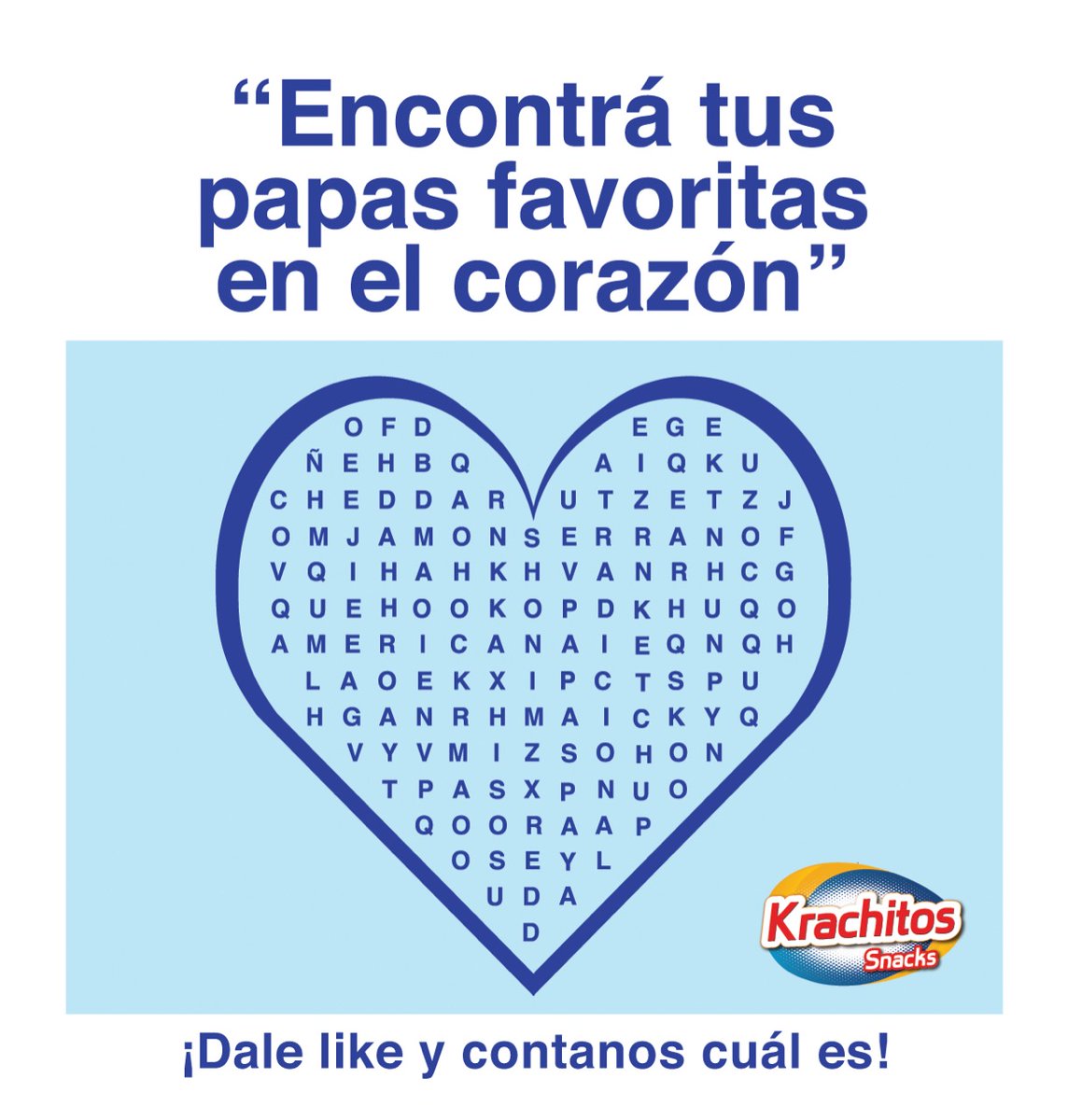 krachitos_'s tweet photo. Empezó la semana. A no rendirse que ya falta menos para terminar la cuarentena obligatoria. Mientras tanto quedate en casa jugando con #Krachitos.
#BuenLunes#jugamosencasa #amantesdelaspapas #quedateencasa https://t.co/WsRqZ72PLQ