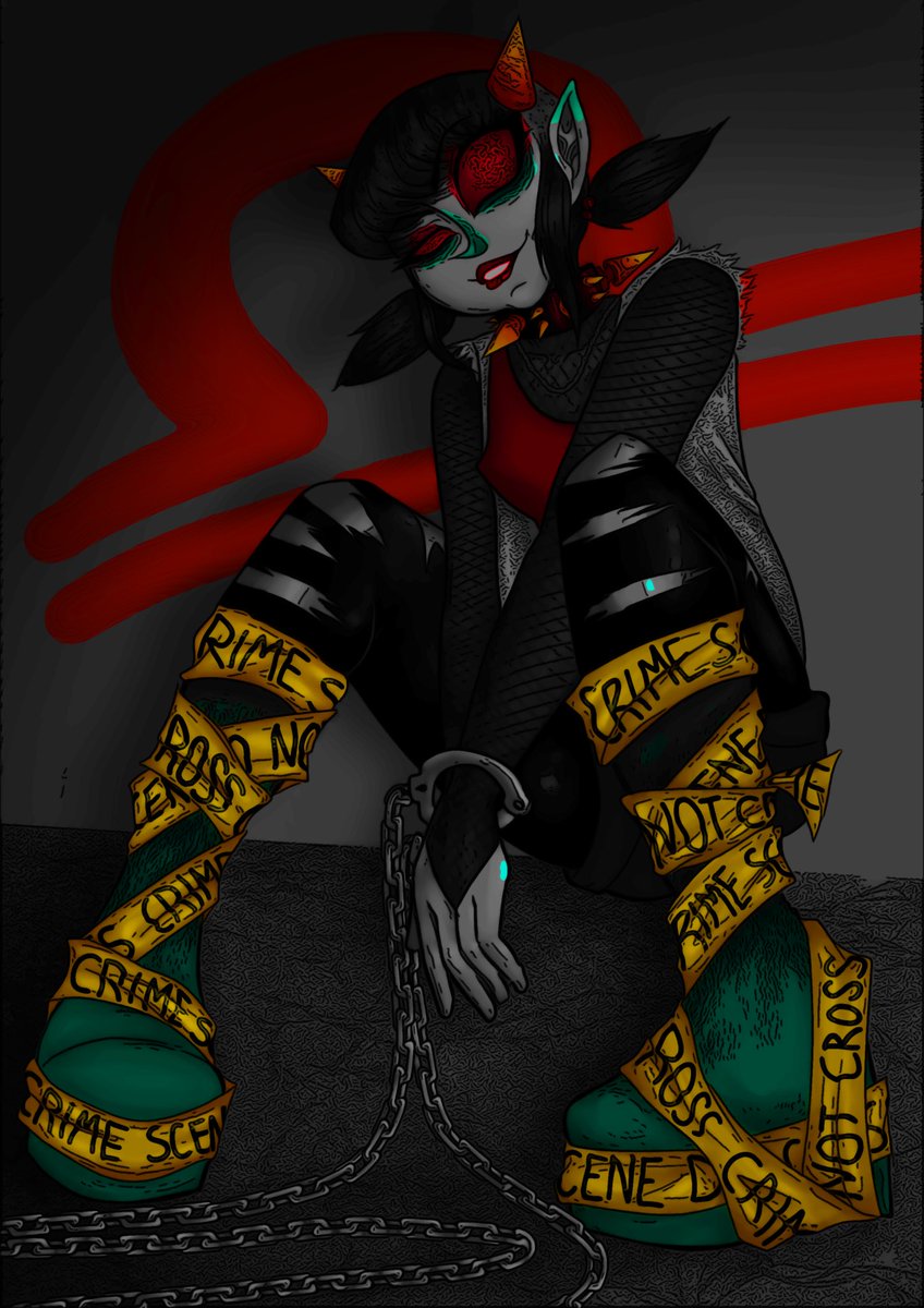 Xx_N30N_xX's tweet photo. Here’s my piece for @gothstuckzine !!! https://t.co/KaL3wEtsE3