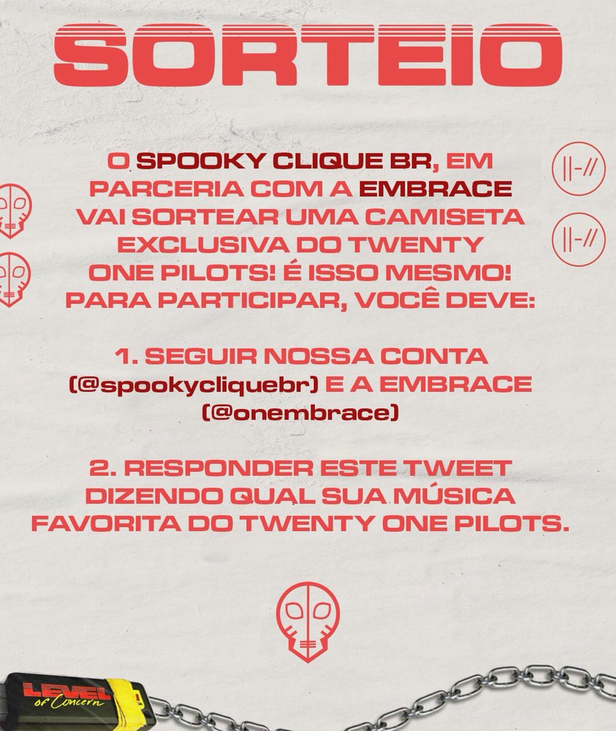 spooky clique BR on X: 🚨ALERTA DE SORTEIO RELÂMPAGO! Nós e o