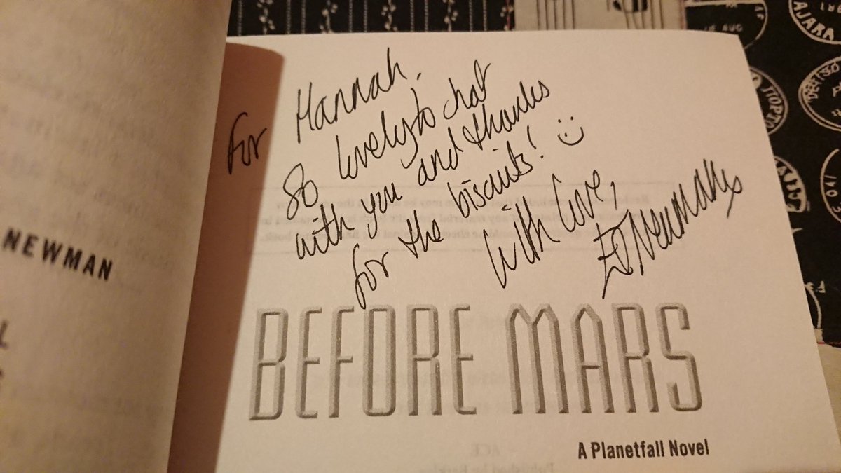 BEFORE MARS, a novel by Emma Newman  @EmApocalyptic (plus a bit of love for the Hannah's Bookshelf custard creams)  #HannahsBookshelf