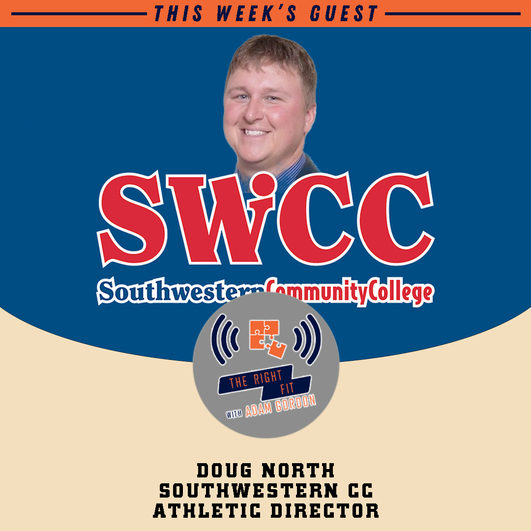 TheRightFitPod1's tweet photo. THE RIGHT FIT EPISODE 6: Doug North, Athletic Director at Southwestern Community College. Doug discusses his hiring process and what he looks for in a head coach.
@doug_north_ @swccspartans @smallcollegeath

🎧 on iTunes, Spotify or 👇
https://t.co/23LNuVKQ9g https://t.co/HiZbujlpYF