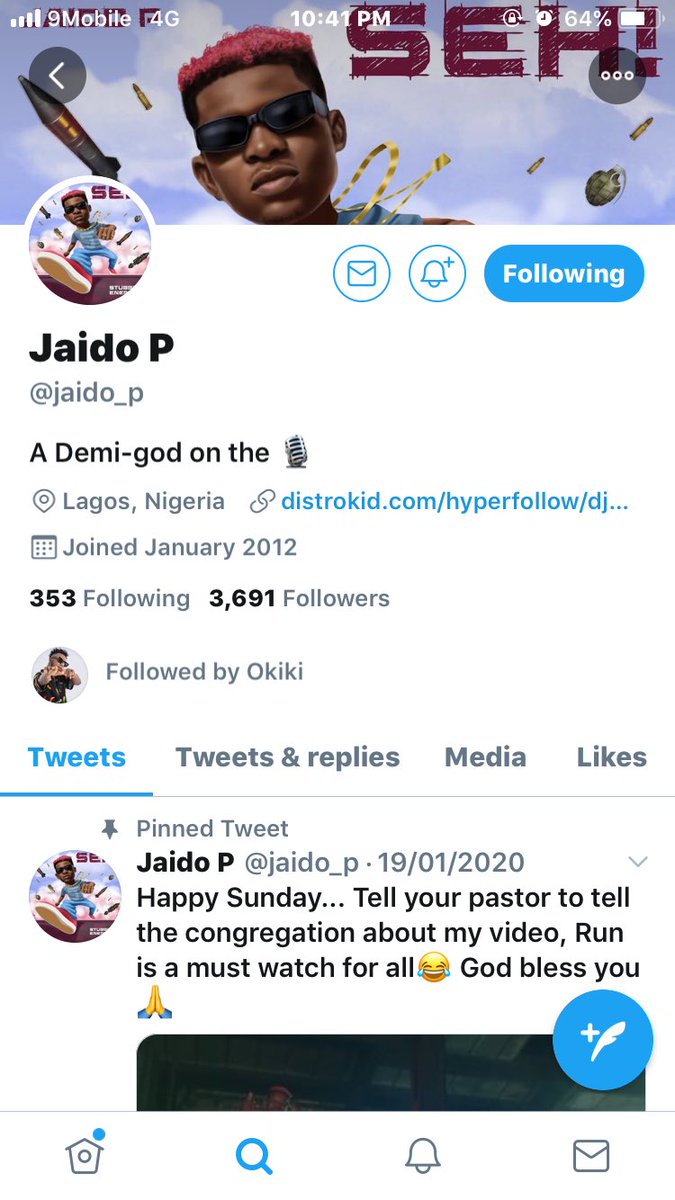 BosedeFifo's tweet photo. @djkaywise @jaido_p #Jaidop done https://t.co/uhofGjOFlo