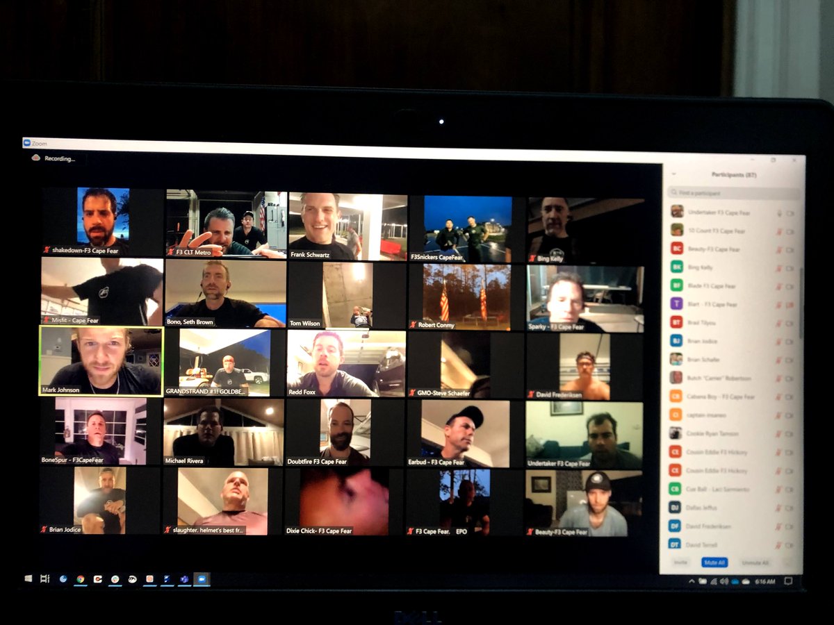 F3Metro's tweet photo. @F3Maradona has the VQ for the 4/21 edition of the F3 CLT Metro #VWOD  

Join us at 0530 for the workout and 0615 for COT

Jump into the meeting here: https://t.co/y6WdbhrP34

Have your login info ready DM @F3_ReddFoxx @F3Grizzly  for the meeting pw #stayright #DRP 

@F3Nation https://t.co/CgffINIia2