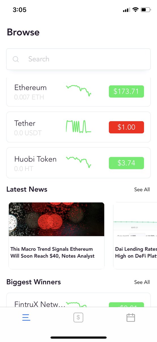 Ambo doesn’t offer #oil 

But we do offer hundreds of tokens to trade! 

Invest in just seconds. 🙌 #ethereum