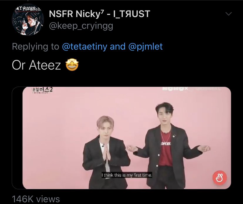 Bc of this .. there was a lot of misunderstanding about Ateez and their offense toward Desi traditions...she posted a muted video that was unrelated to offending desi culture( while it's all about some similarities between two different culture )  #ATEEZ  #에이티즈  https://twitter.com/louderthantears/status/1252265169897631746