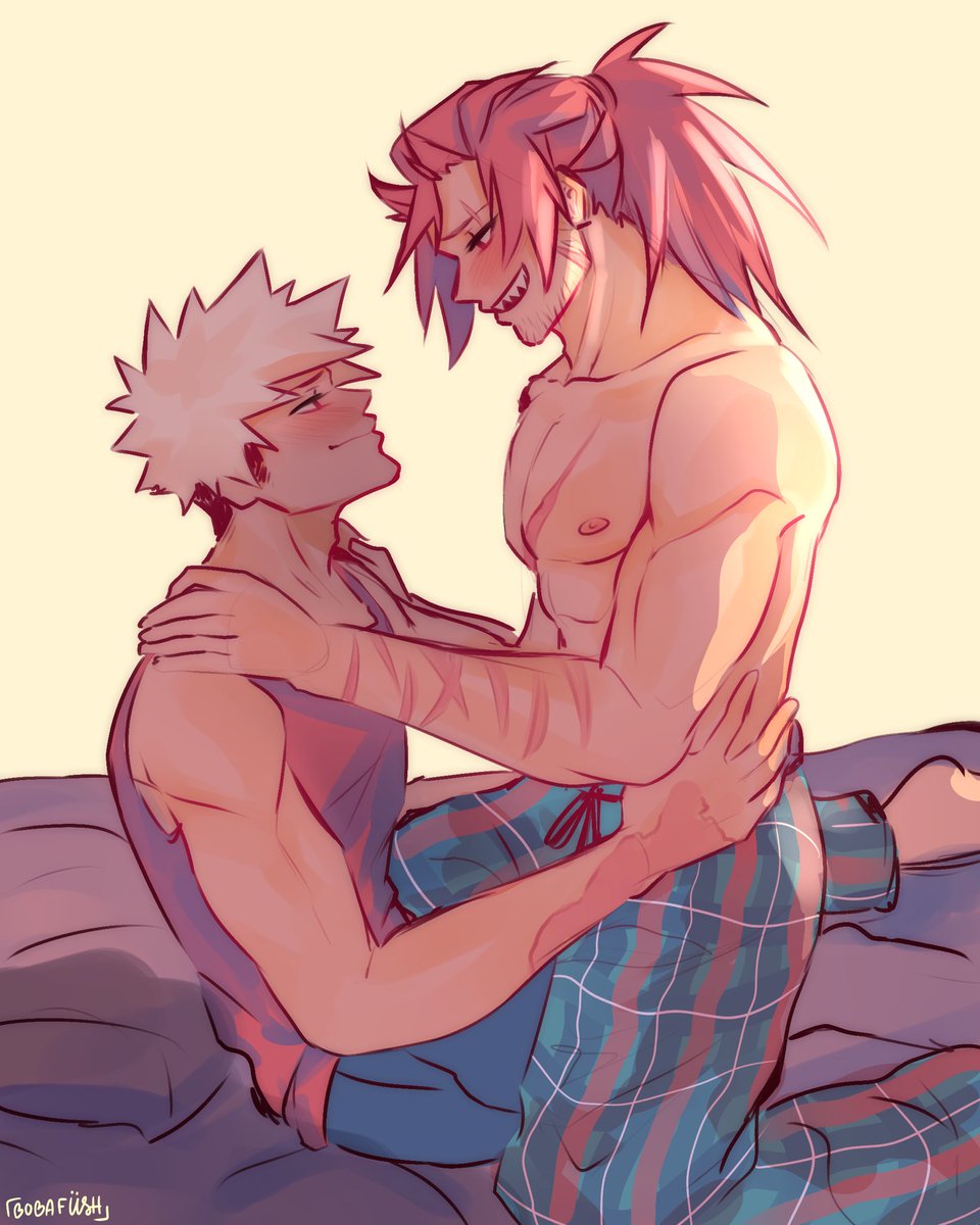 BobaFiish's tweet photo. HAPPY LATE BIRTHDAY MY BAKUBRAT 💖🥴 #myheroacademia #fanart #kiribaku #kirishima #bakugou https://t.co/gdeVEtLBbw