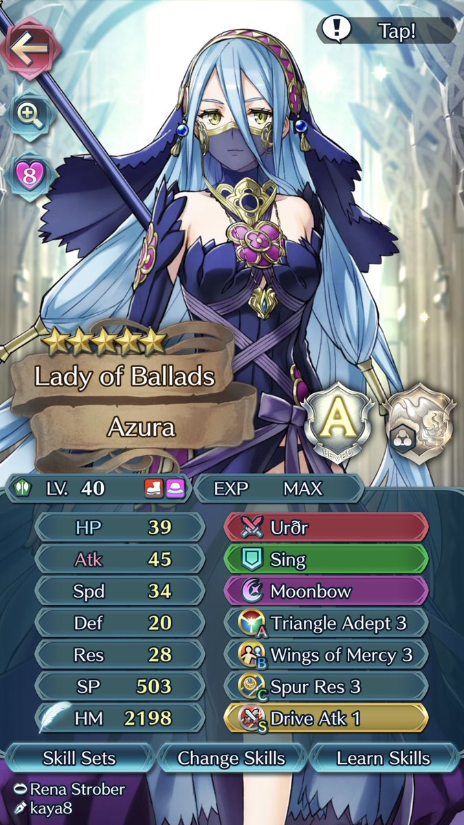 Fates Birthright/Conquest/RevelationsFor the glory of Hoshido...mostly! My favorite Azura alt is part of my dancer grind team, Hinoka takes to the skies on yet another flying team of mine, and two S Support husbands serve on opposing sides of AR seasons~   #FEH   #FireEmblem30th