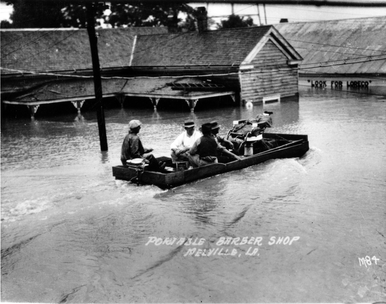 But why does all of that matter? Well, because Red Cross came in to "help". Because of the location of the flood & how/where it traveled to it disproportionately affected Black people. Red Cross took Jim Crow Laws & multiplied them.