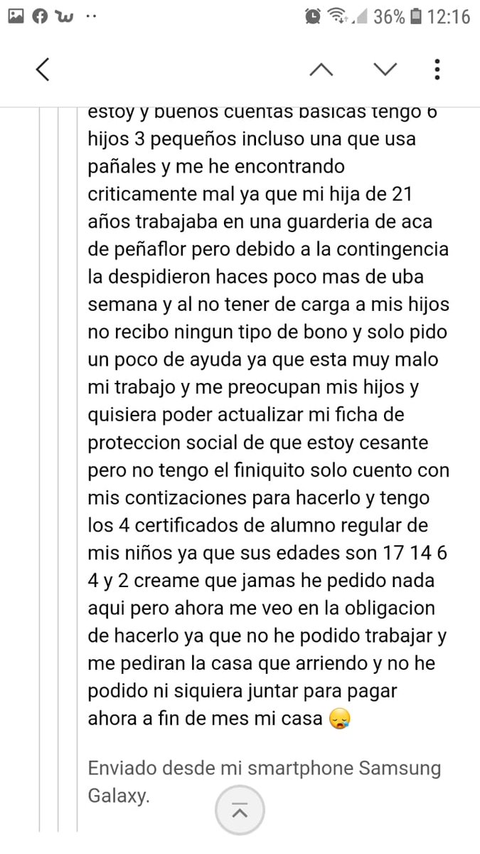 BPunidos's tweet photo. @JosefinaVaras @PamJiles @Pablo_Maltes RT por colega peluqueracon 6 hijos que todabia espera llamada de municipalidad de peñaflor https://t.co/pjsu11gYtV