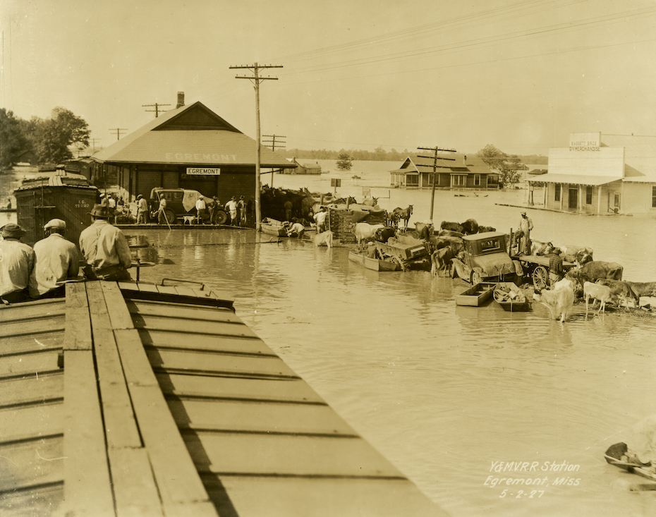 But why does all of that matter? Well, because Red Cross came in to "help". Because of the location of the flood & how/where it traveled to it disproportionately affected Black people. Red Cross took Jim Crow Laws & multiplied them.