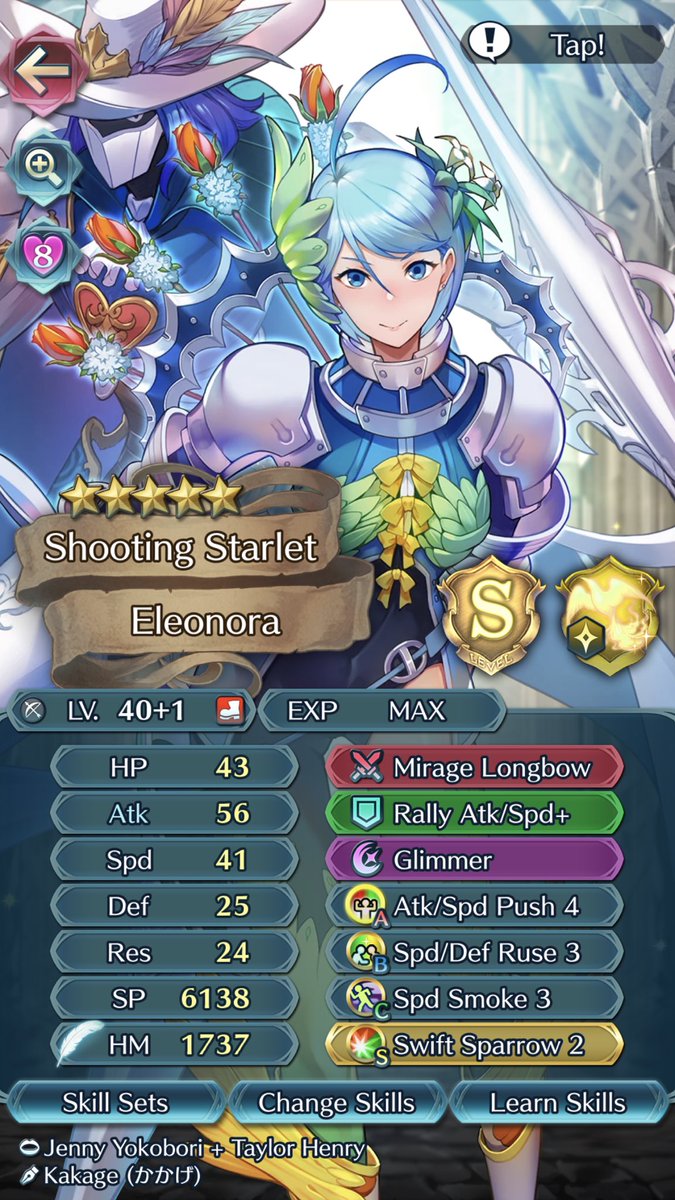 Tokyo Mirage Sessions  #FE “But Kristen, isn’t this a spin-off?” Why yes it is. Do I care? Nope! Three recent additions to the FEH universe, and all three stand strong in AR for me. Eleonora gets a special shoutout for hanging out on my main squad too~  #FEH  #FireEmblem30th