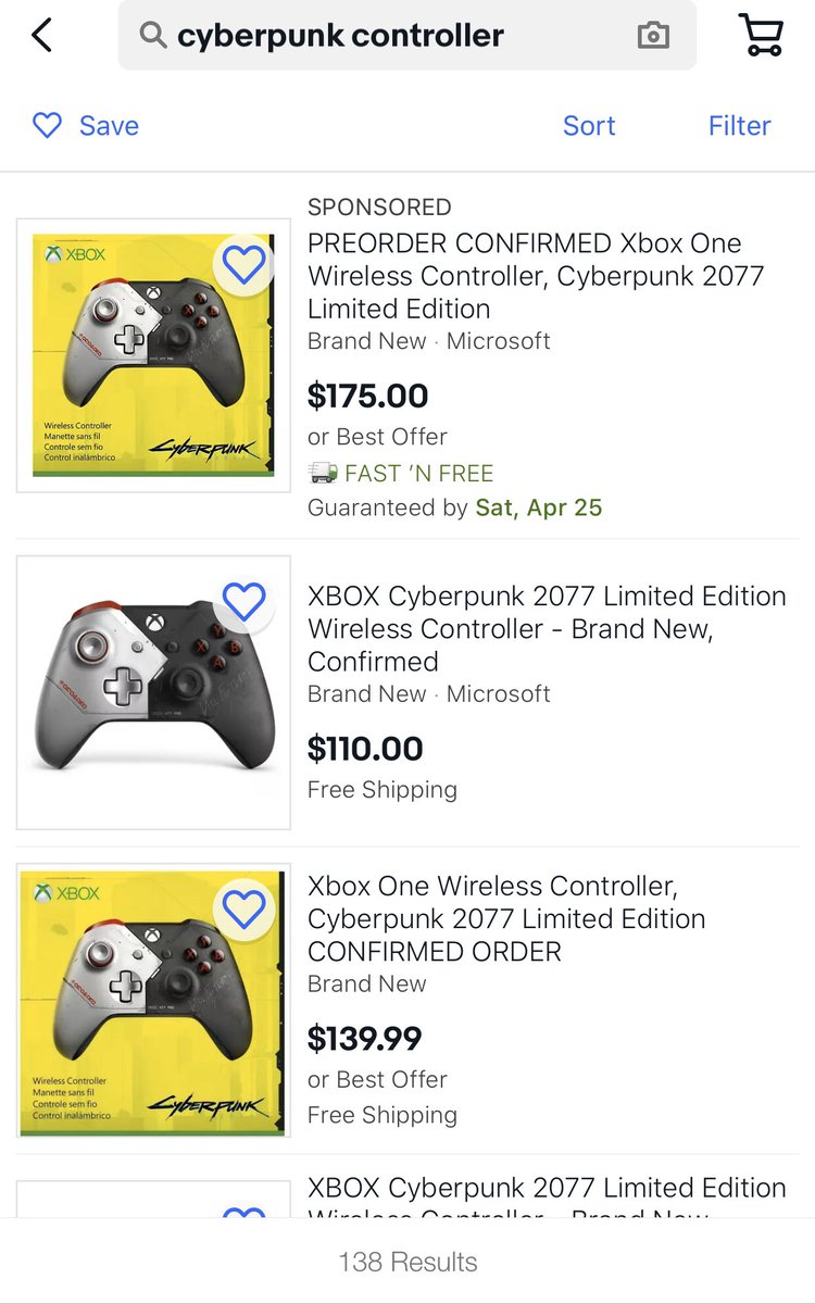 finakey's tweet photo. @majornelson @MicrosoftStore The resellers are out in full force on this one. https://t.co/ozg5ZZe1p0
