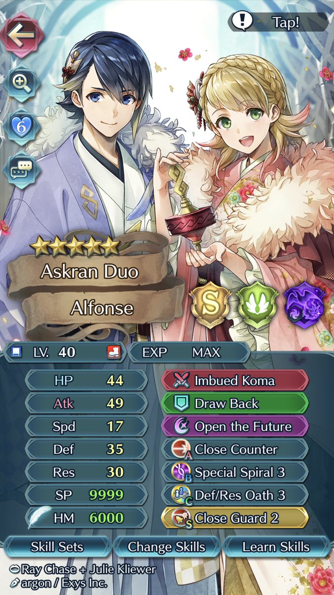 Fire Emblem HeroesAnd now for the game all these builds come from! The Askr Siblings are my favorite and most-reliable duo unit, Veronica is still the best cavalry mage, and Laegjarn (my fav FEH OC) and Loki are mainstays on my wyvern flying team.  #FEH  #FireEmblem30th