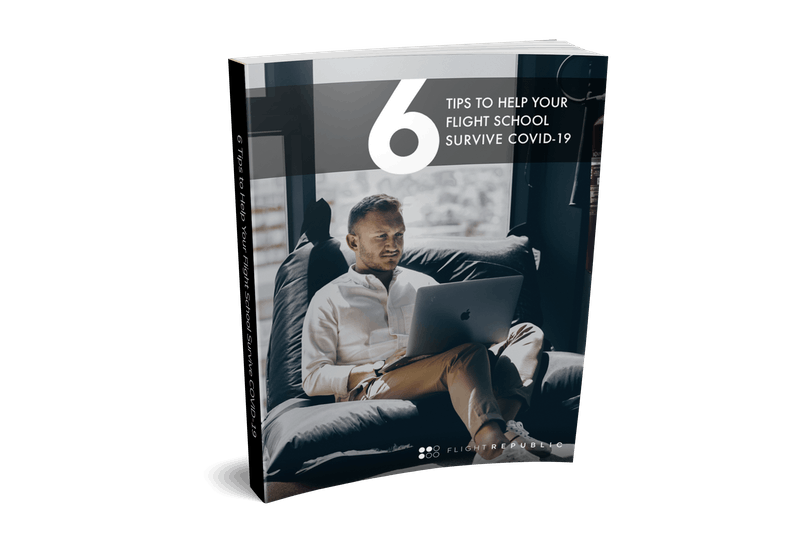 FlightRepublic's tweet image. COVID-19 has been extra tough for flight schools. Here are 6 tips to help flight schools build client engagement during quarantine. flightrepublic.com/pdf #learntofly #flighttraining