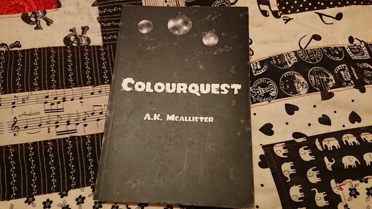 COLOURQUEST by  @alkeoh (writing as A.K. McAllister)  #HannahsBookshelf