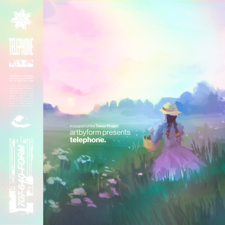 gh0st1ily's tweet photo. my illustration vs final for #TELEFORM
thank you again alesarte @mistrrrmusic and @glassemusic for making these amazing edits im dead omg 😭 https://t.co/n2Kl4b9AGh