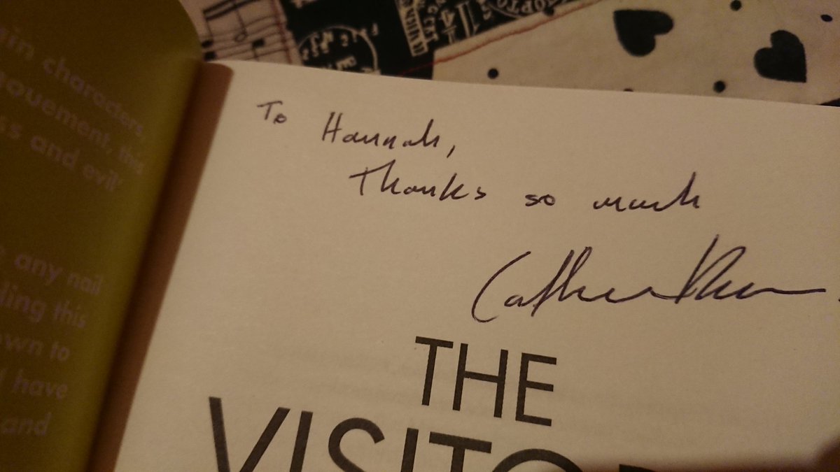 THE VISITORS, the excellent debut novel by Catherine Burns ( @C_Burnzi)  #HannahsBookshelf