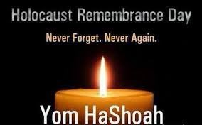 #RecordarYNuncaOlvidar #HolocaustRemembranceDay #NeverForget #NeverAgain