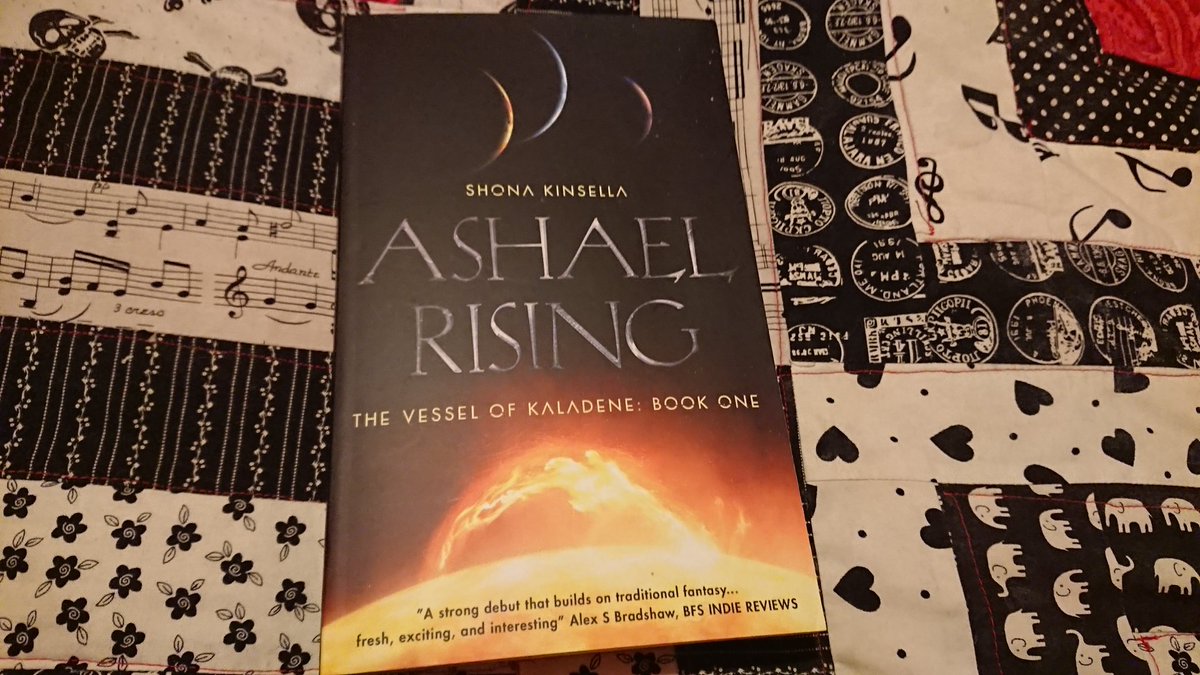ASHAEL RISING, a novel by  @shona_kinsella  #HannahsBookshelf