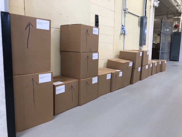 Shayne_Ramsay's tweet photo. Big THANK YOU and call out to Shaw Communications for helping us deliver much needed gloves, masks and other supplies. These are for our frontline housing workers to keep staff and residents safe. So grateful #ShawHelps #Covid19BC @ShawInfo https://t.co/AwfAMgpXtX