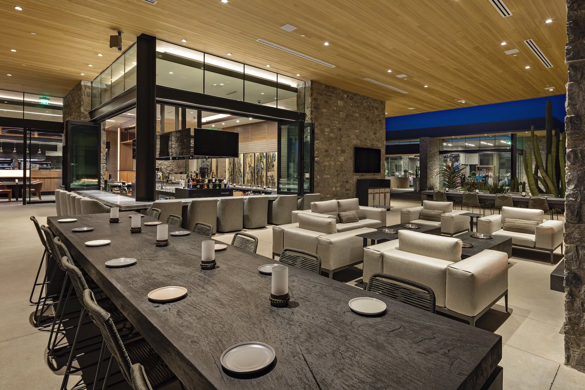 DrewettWorks's tweet photo. The south patio experience includes bar seating in luxurious cab chairs, community table seating and gathering spaces around massive stone fireplaces.

https://t.co/flueYrA27v

@OwnbyDesign 
@ClaireOwnby
@NAHBhome

#drewettworks #cpdrewett #awardwinningarchitect #architecture https://t.co/5fmLo9YbzJ