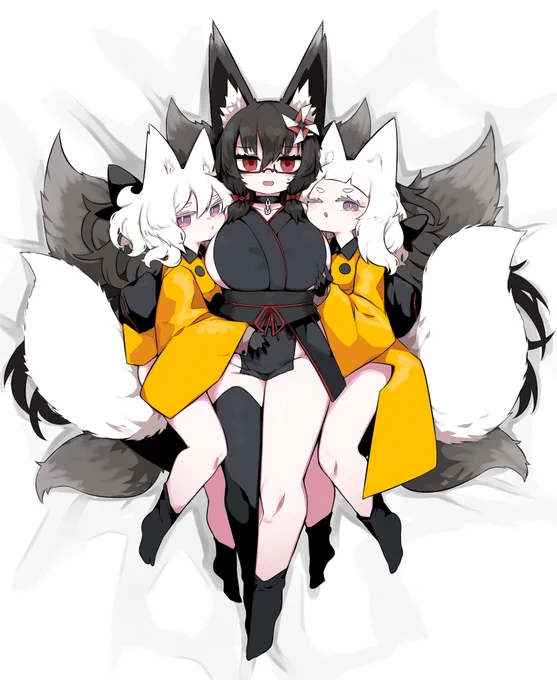 もふもふきつね布団 