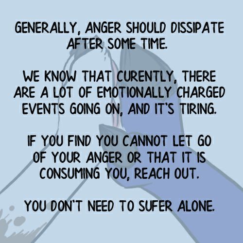 SexOneFour's tweet photo. Today we talk about #anger. It's a normal feeling to have right now- it's all about how we handle it. 🎨 &amp; story by the talented fellow mental health prof @APD_Alala
#selfcare #mentalhealthmonday #MentalHealth #COVID2019 #QuarentineLife #furry #Coronavirus #fandom https://t.co/VYau5AiD1c
