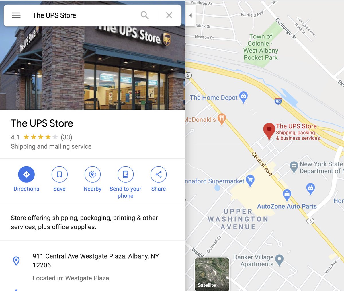 They registered their NY charity with an Albany address which is also a UPS Store.  https://www.charitynavigator.org/index.cfm?bay=search.profile&ein=822402210