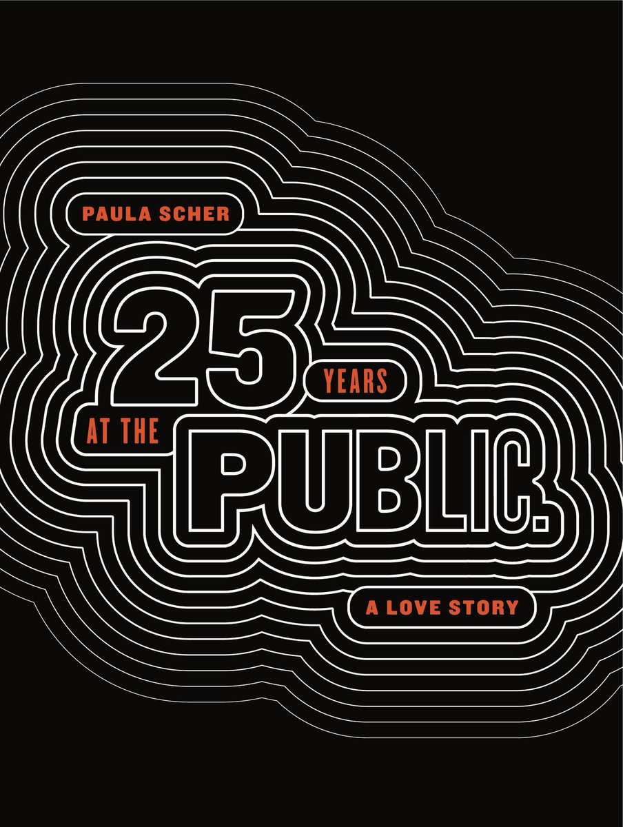 TypeThursdayNYC's tweet photo. This Thursday at 7:00pm EDT join @fmereb for a live #interviewthread with Paula Scher of @pentagram! (Stay until the end for a Q&amp;A and RT for a #giveaway of 25 Years at the Public!!)
—
🖋@fmereb
🆔Ansage @sudtipos https://t.co/Rh3Hhg7hBM