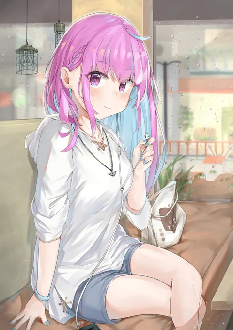 #あくあーとあくあちゃんを描きました 