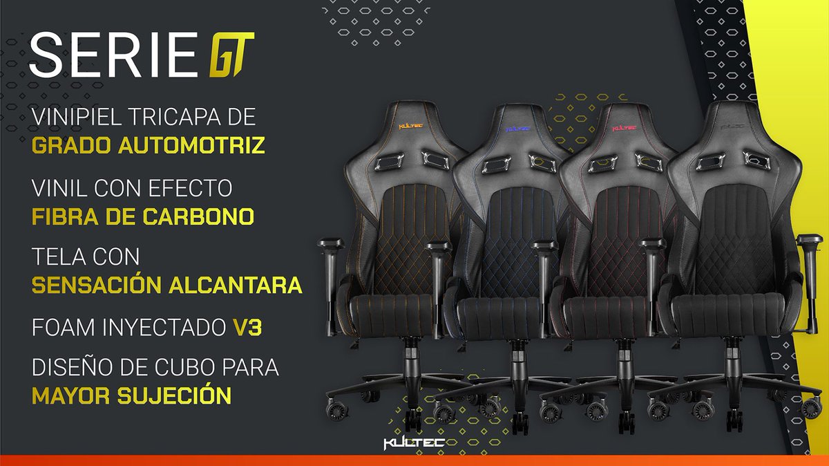 Kultecmx's tweet image. 🏆 Alcanza el siguiente nivel de lujo, estilo y calidad con los nuevos modelos de nuestra Línea Premium, #SerieM1 y #SerieGT.

Adquiérelas en: kultec.com.mx/tienda